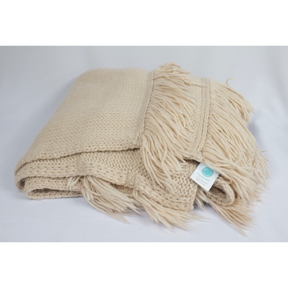 Martha Stewart Collection Other - Martha Stewart Collection Chunky Knit Throw Blanket Blush Pink 50" x 60"